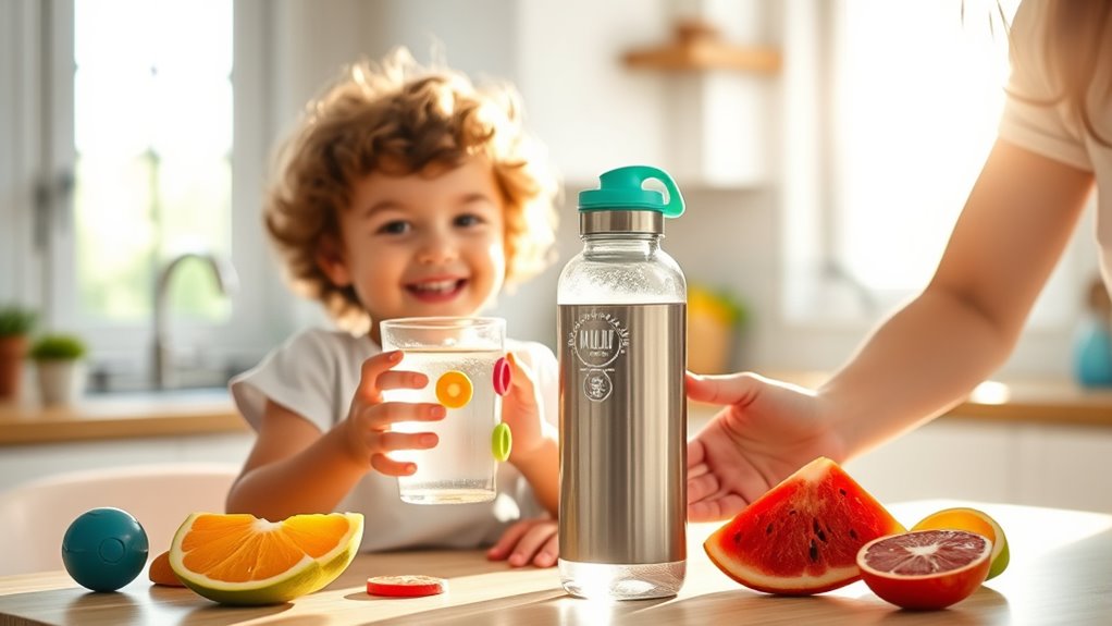 integrate water into routines
