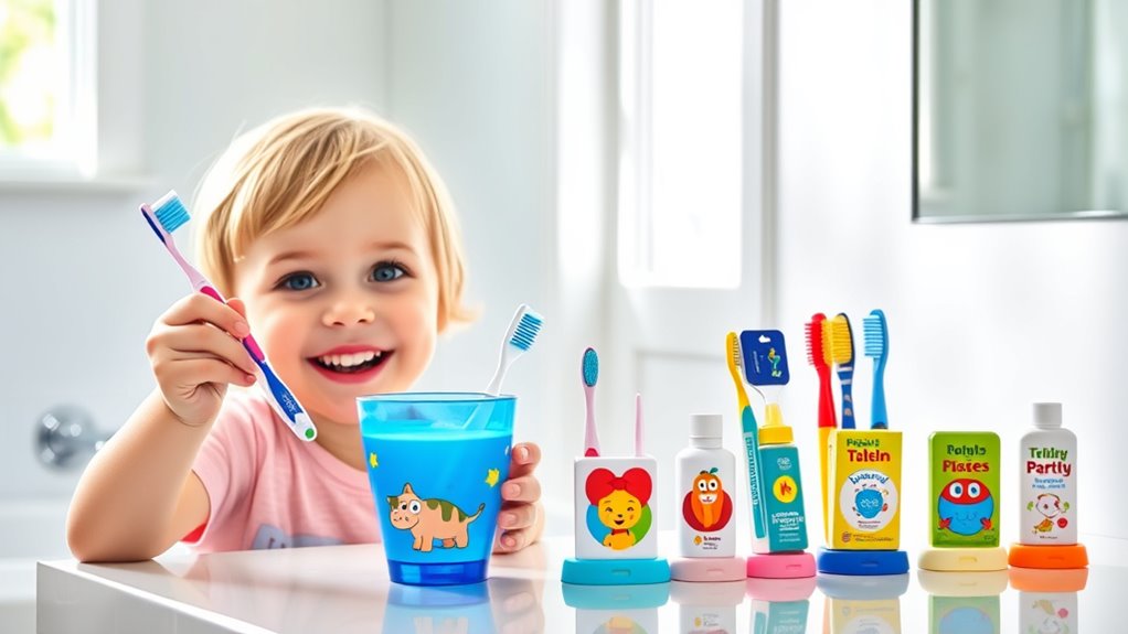 kids choose fun dental supplies