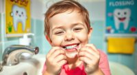 kids need flossing regularly