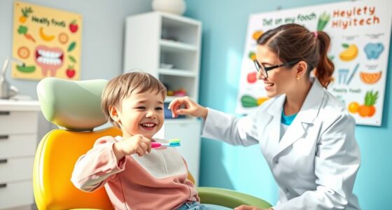 maintain oral hygiene routine