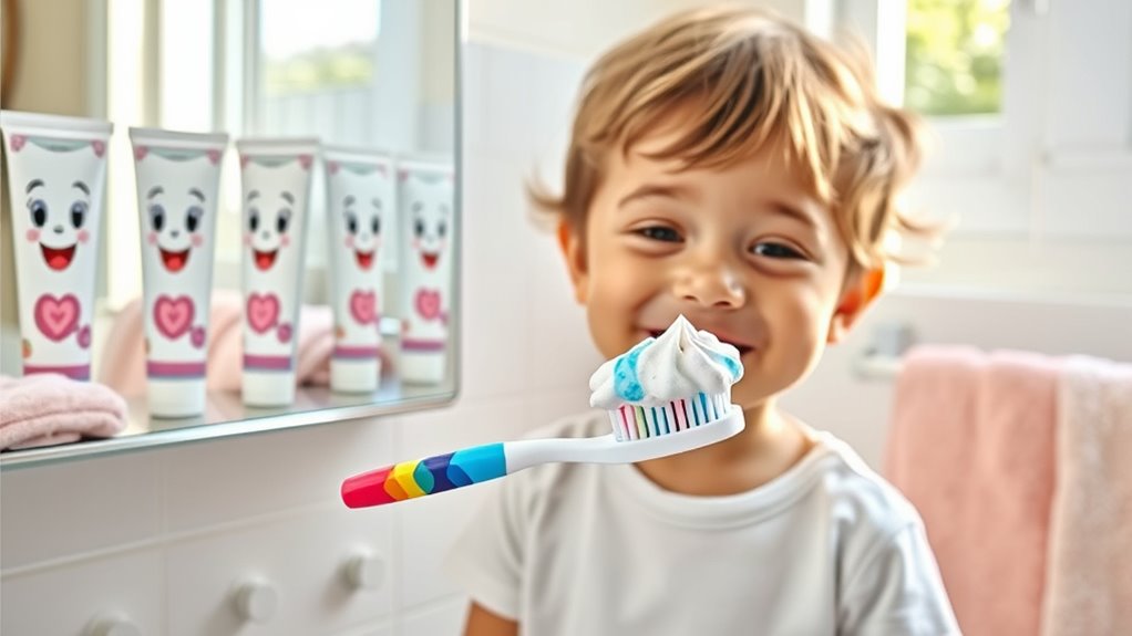 make brushing fun and routine