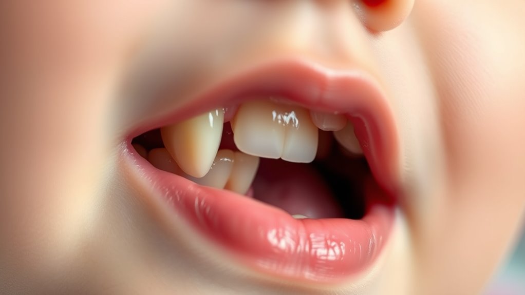 manage displaced primary teeth