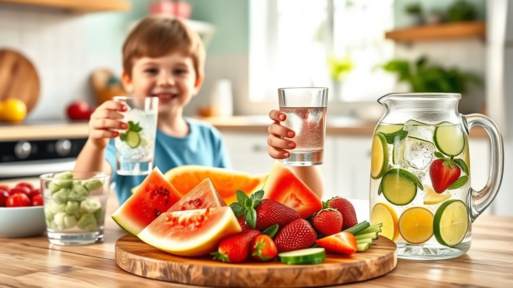 offer water heavy fruit snacks