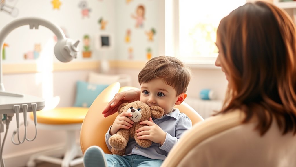 preparing child for dental visit