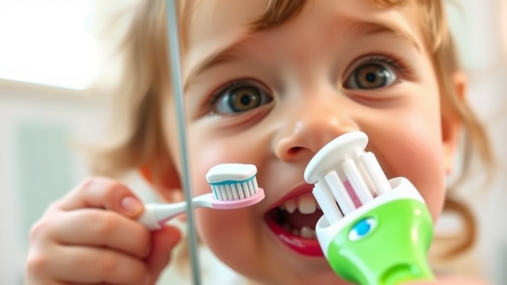 safe supervised children s brushing