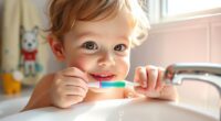 start oral hygiene early
