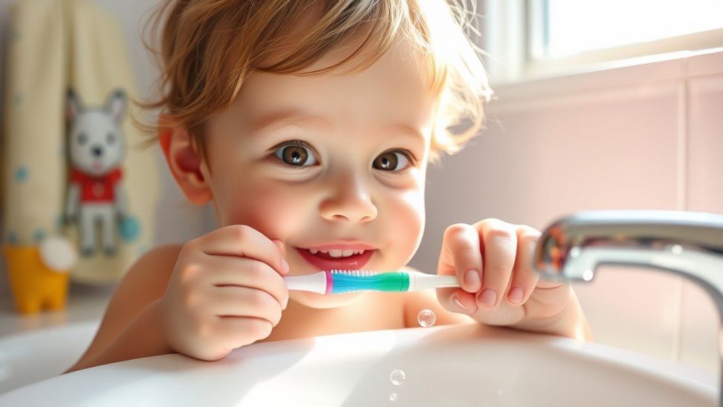 start oral hygiene early