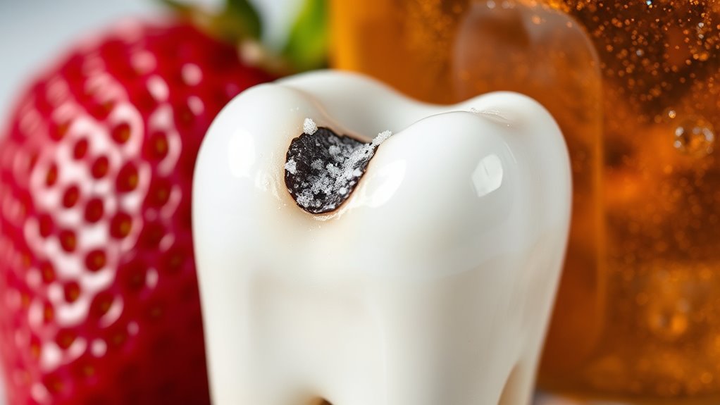 sugar fuels cavity formation
