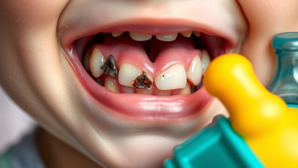 teeth decay from bottles