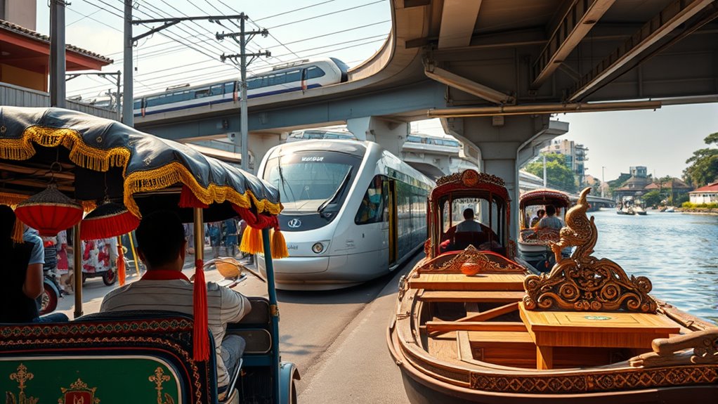 thailand transportation options explored