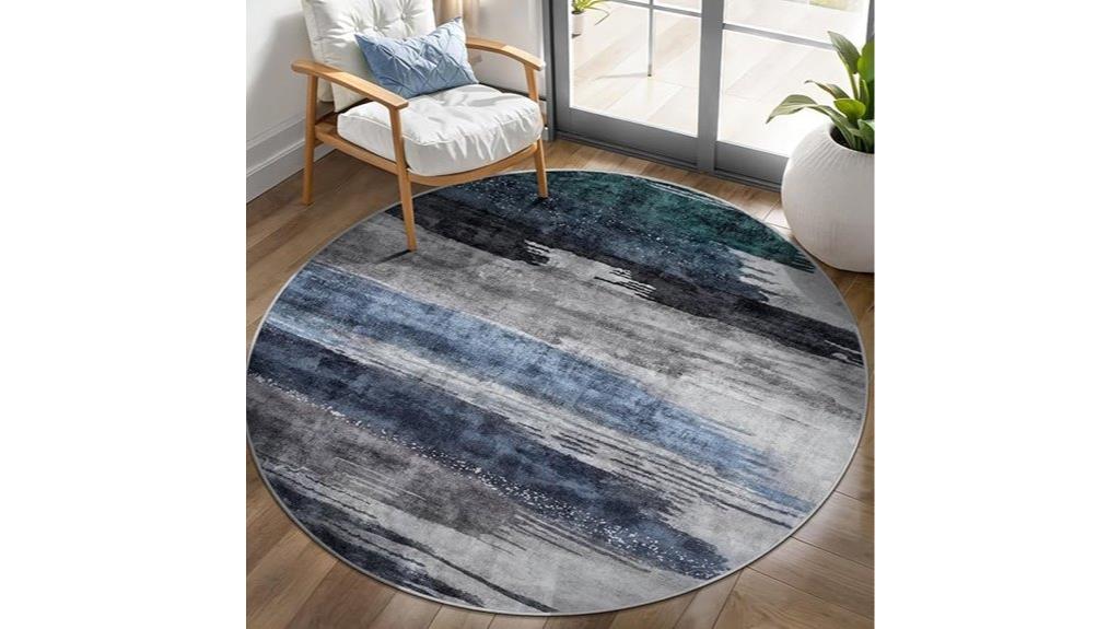 4ft washable rug