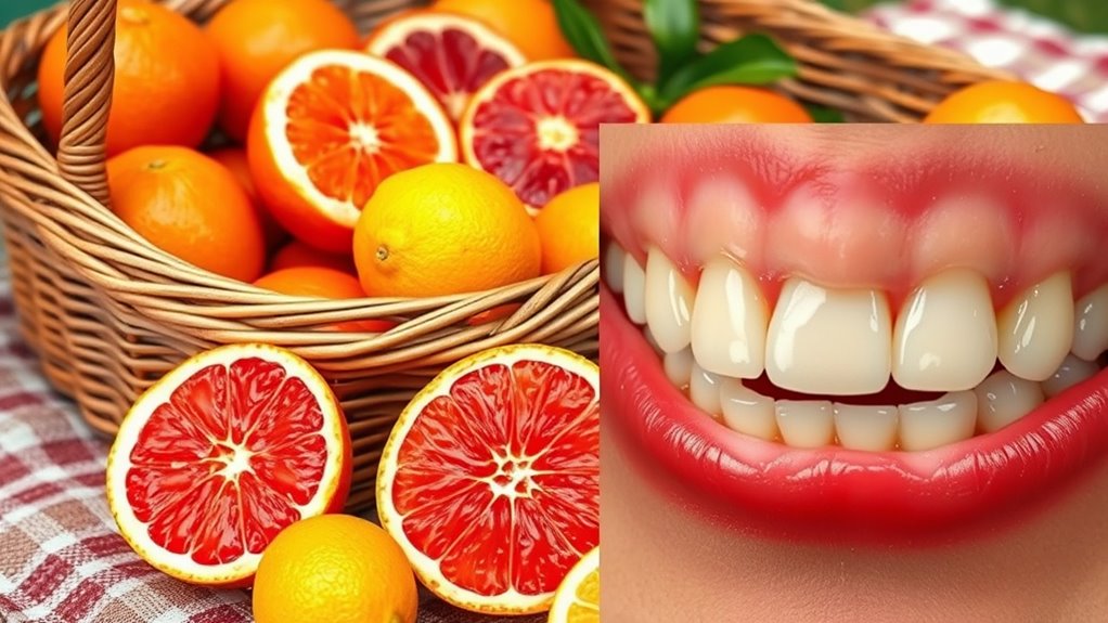 acidic fruits damage enamel