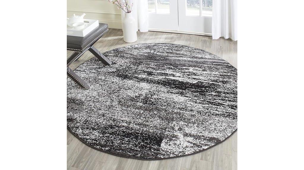 adirondack 3 foot round rug