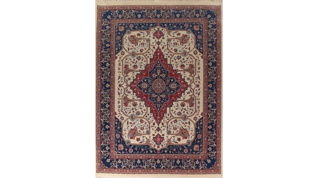 aubusson wool area rug