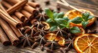 autumn spices for freshening