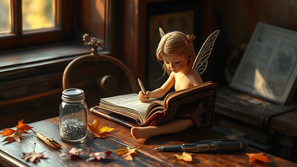 autumn tooth fairy diary
