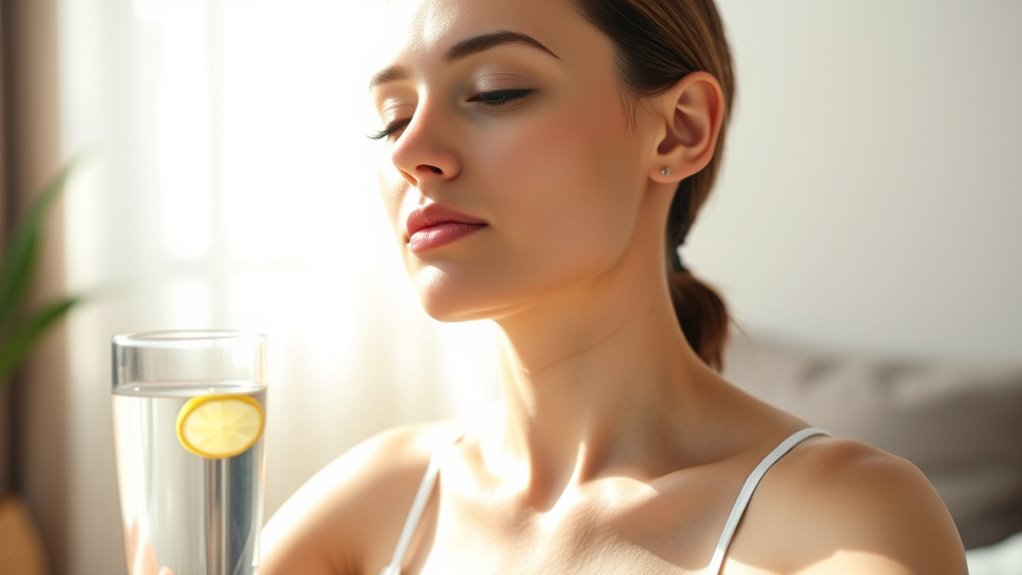 breathe deeply stay hydrated