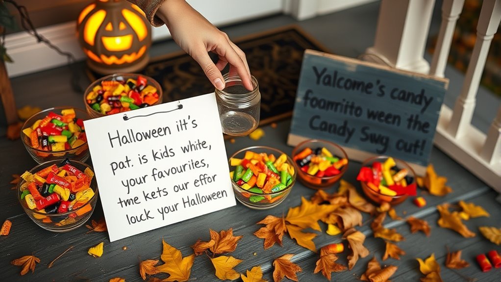 candy swap and donation plan