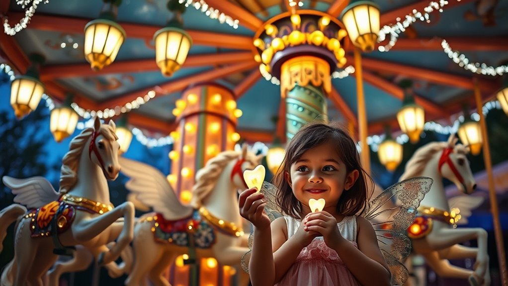 carousel childhood nostalgia enchantment