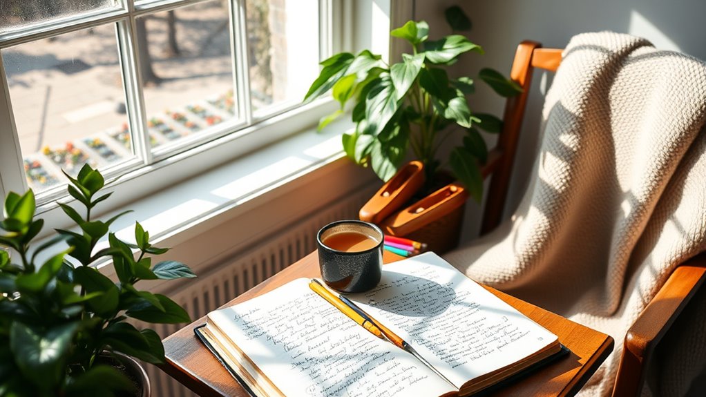 choose calming inspiring workspace