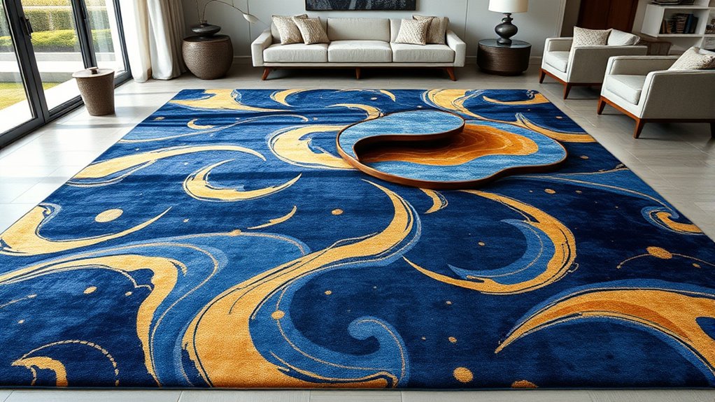 choosing stylish silk rugs