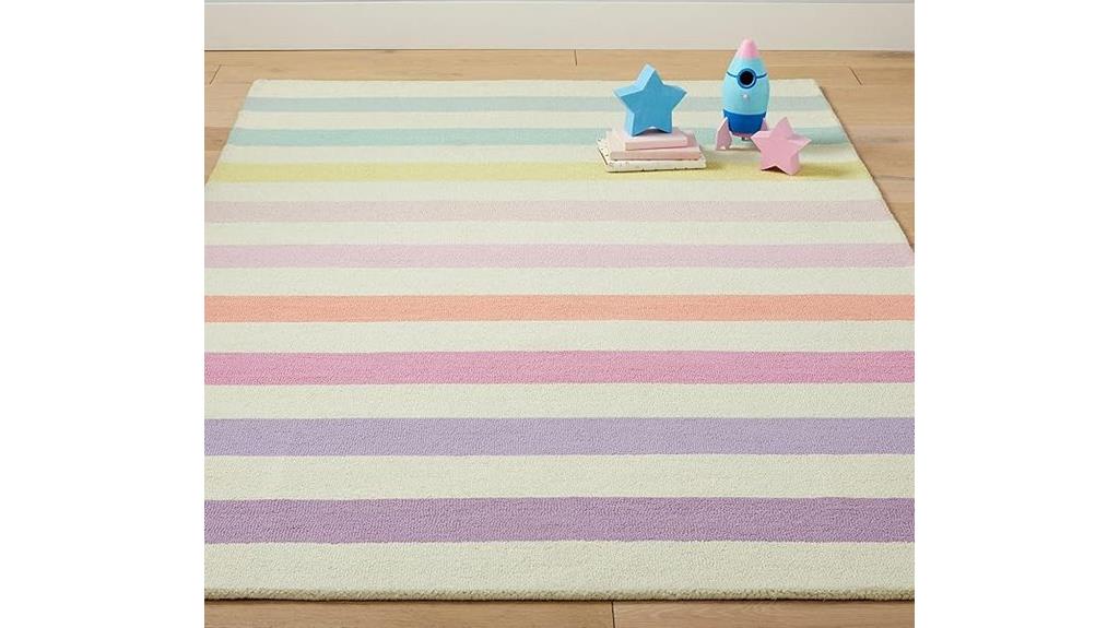 colorful handmade wool rug