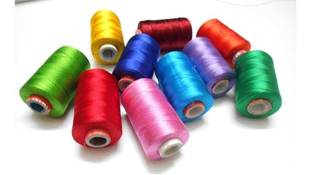 colorful silk thread collection