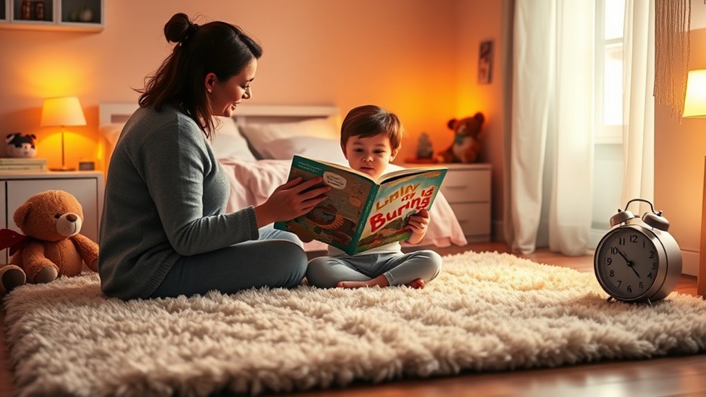 consistent calming bedtime routine