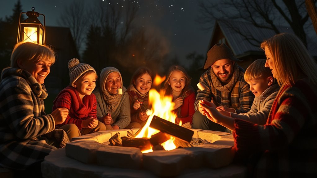 cozy fire storytelling ideas