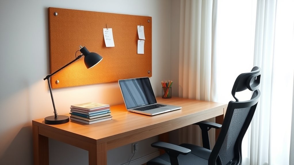 create focused study environment