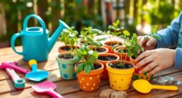 creating a kids herb garden