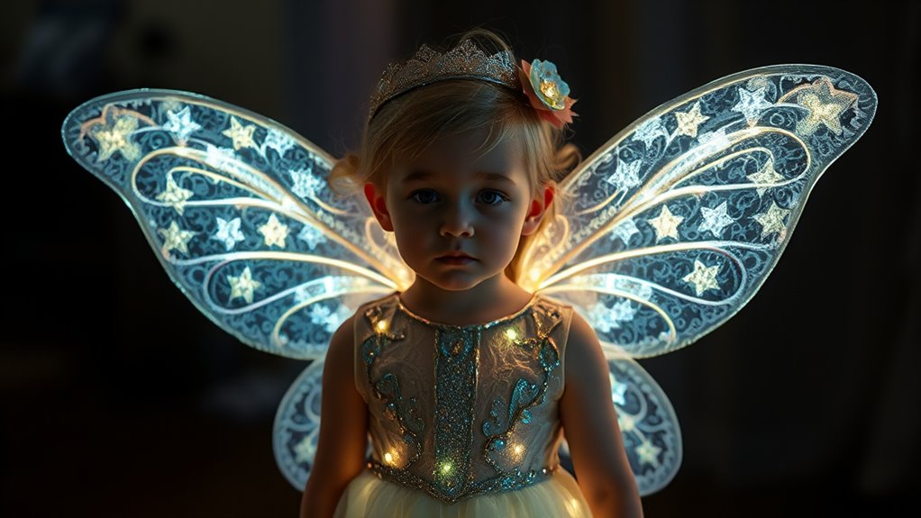 creative reflective costume enhancements