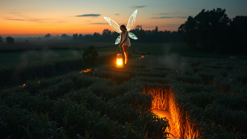 disappearing paths symbolize mystery