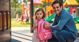 easing children s first day anxiety