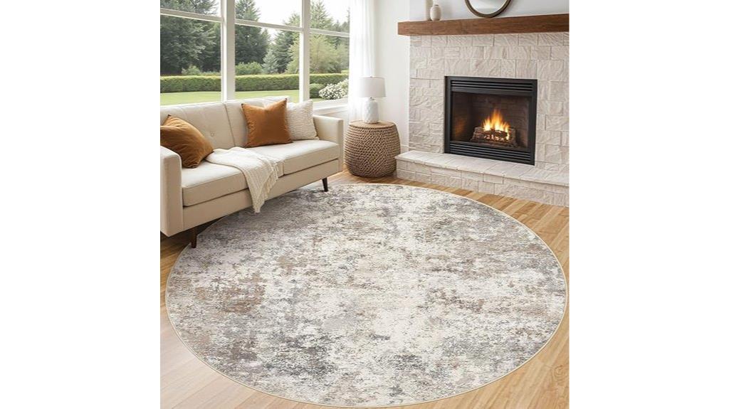eight foot round rug
