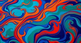 elegant abstract silk rugs