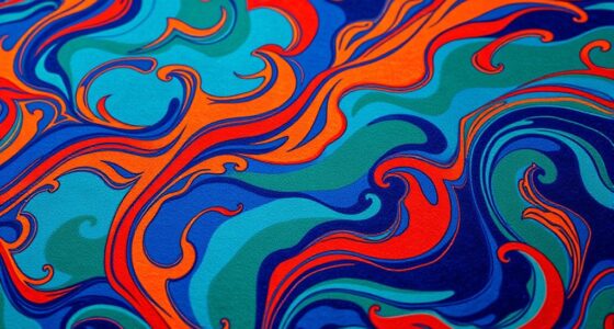 elegant abstract silk rugs