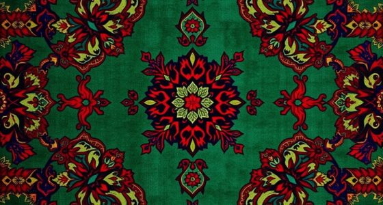 elegant durable vintage silk carpets