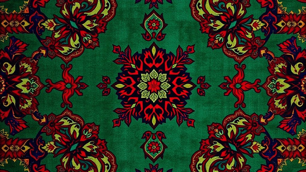 elegant durable vintage silk carpets