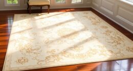 elegant ivory silk rugs