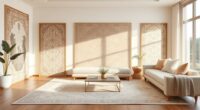 elegant neutral palette carpets