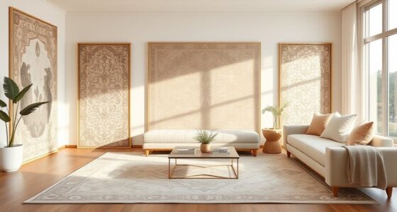 elegant neutral palette carpets