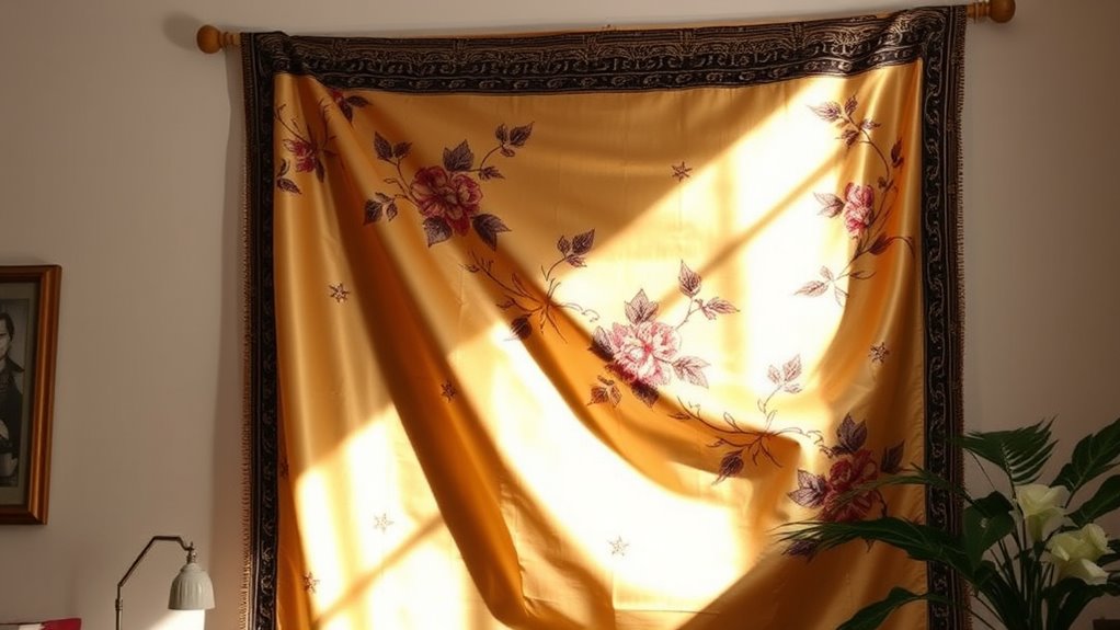 elegant silk wall tapestry collection