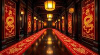 elegant yilong palace silk runners