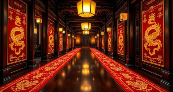 elegant yilong palace silk runners