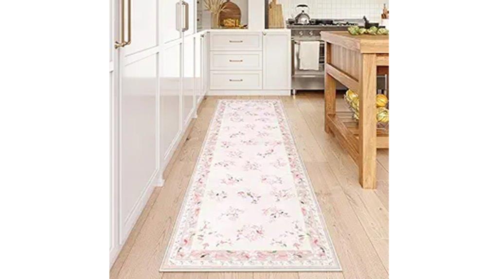 floral girls nursery rug