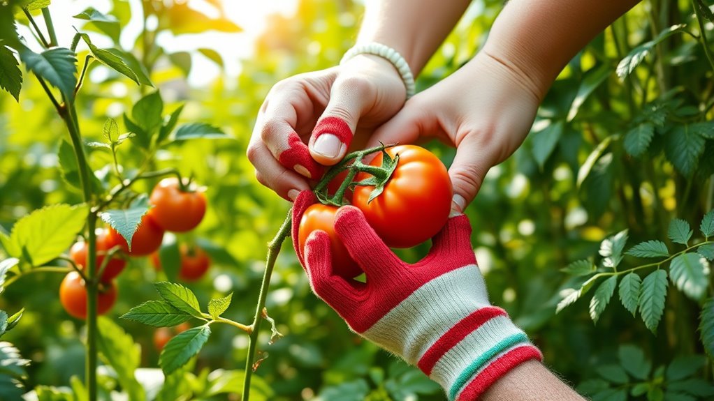 gentle harvesting techniques
