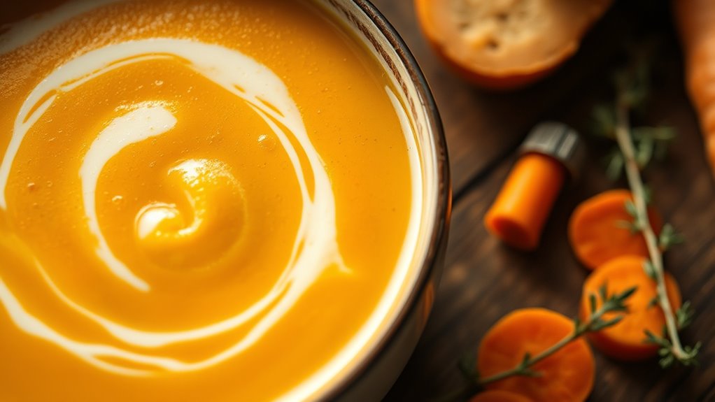 gentle warm pureed soups