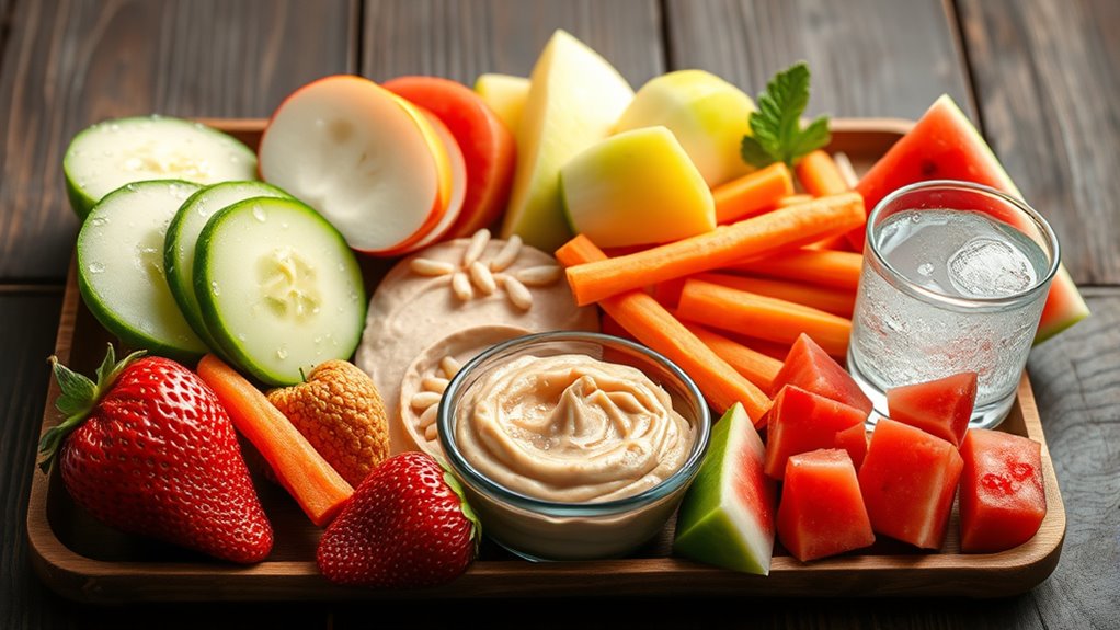 hydrating foods promote oral moisture