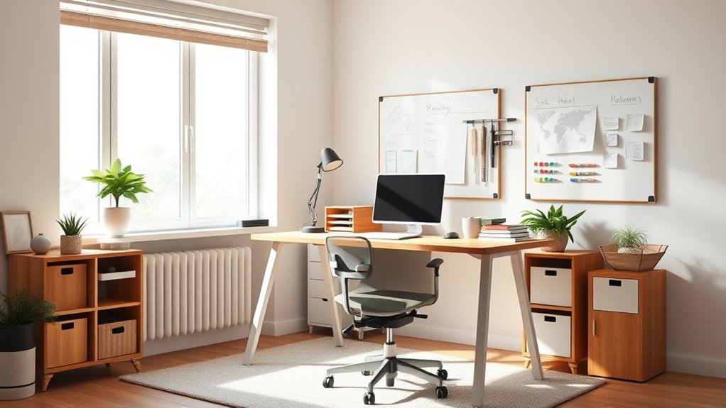 ideal productive study space